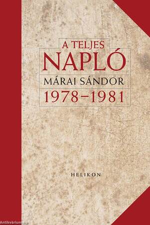 A teljes napló 1978-1981 - ÜKH 2017