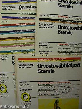 Orvostovábbképző Szemle 1997. január-november/Különszám 1997. március, tavasz, nyár, ősz 1-2.