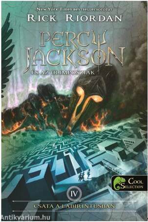 Percy Jackson és az olimposziak 4. - Csata a labirintusban (ÚJ!) - PUHA BORÍTÓS