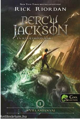 Percy Jackson és az olimposziak 1. - A villámtolvaj (ÚJ!) - PUHA BORÍTÓS