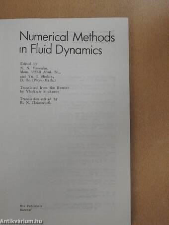 Numerical Methods in Fluid Dynamics