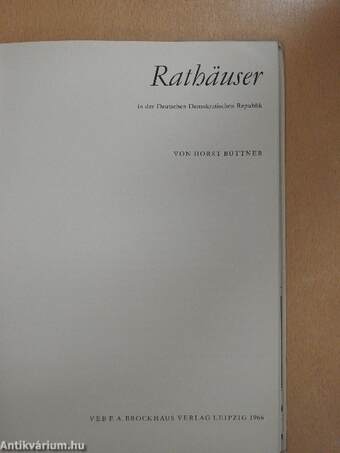 Rathäuser