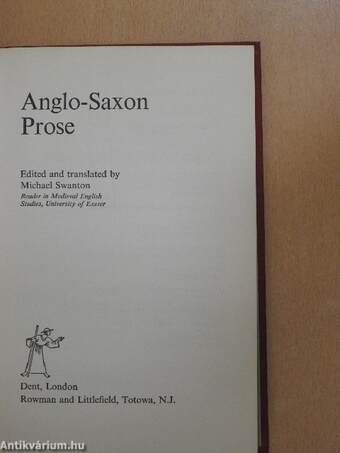 Anglo-Saxon Prose