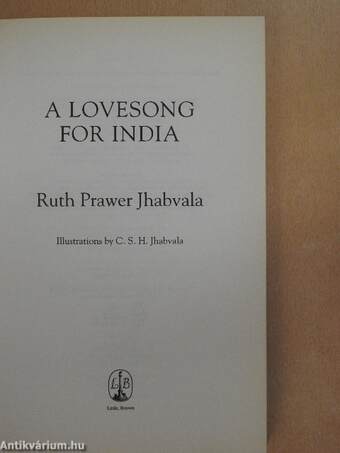 A Lovesong for India