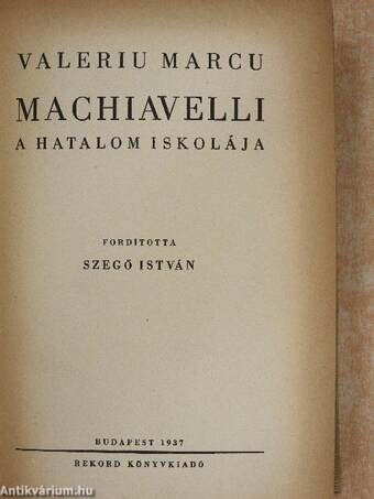 Machiavelli