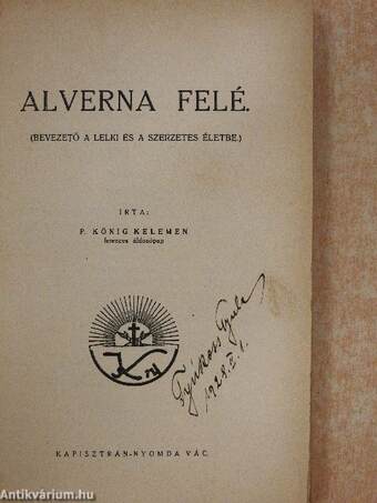 Alverna felé 