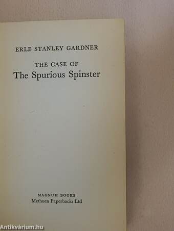 The case of the Spurious Spinster