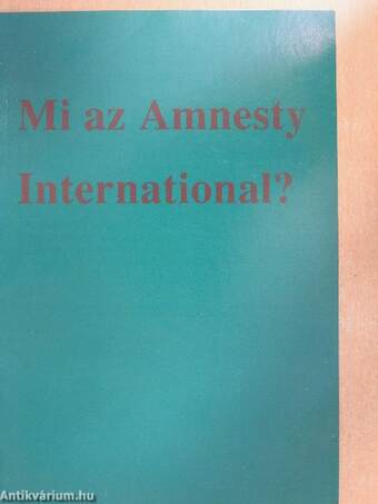 Mi az Amnesty International?