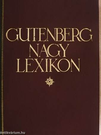 Gutenberg Nagy Lexikon V. (töredék)