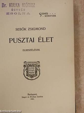 Pusztai élet