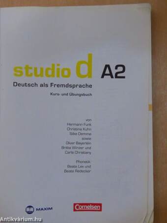 Studio d A2 - Kurs- und Übungsbuch