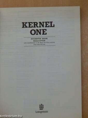 Kernel One - Students' Book