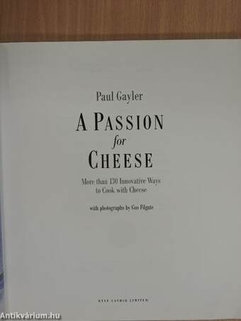 A Passion For Cheese