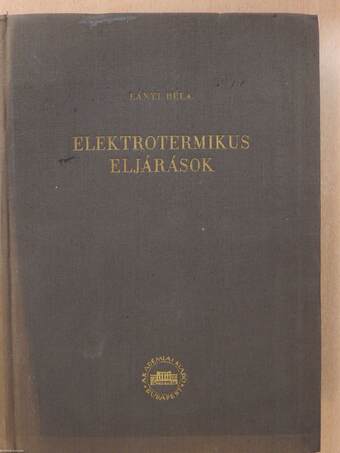 Elektrotermikus eljárások (dedikált példány)