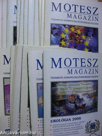 Motesz Magazin 2000-2001, 2003-2006. (vegyes számok) (20 db)