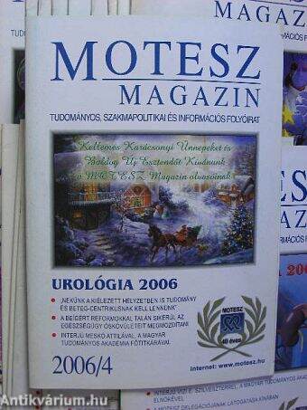 Motesz Magazin 2000-2001, 2003-2006. (vegyes számok) (20 db)