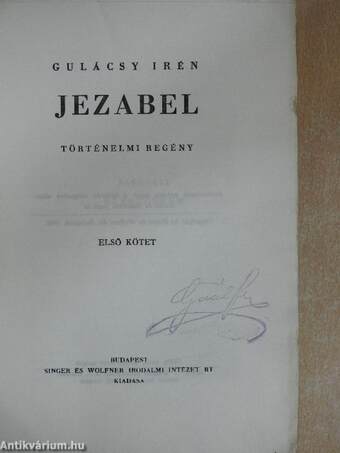 Jezabel I-II.