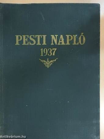 Pesti Napló Képes melléklet 1937. január-december