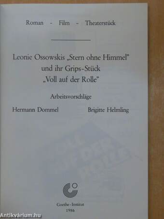 Leonie Ossowskis "Stern ohne Himmel" und ihr Grips-Stück "Voll auf der Rolle"