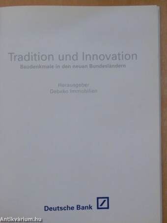 Tradition und Innovation