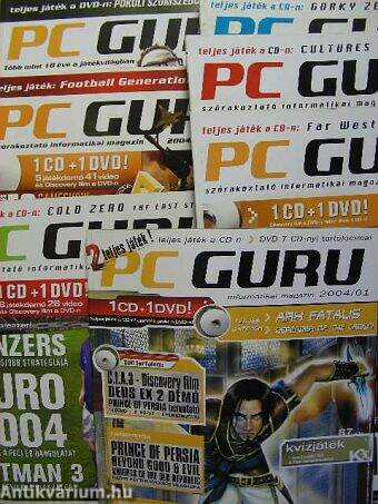 PC-Guru 2004. (nem teljes évfolyam)