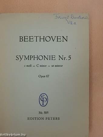 Symphonie Nr. 5 C moll