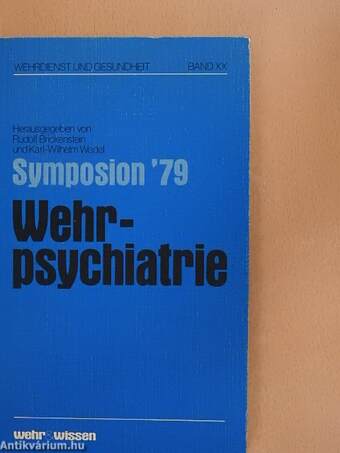 Symposion '79 Wehrpsychiatrie