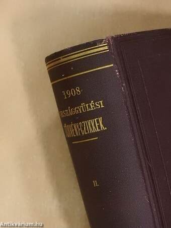 1908-ik évi országgyűlési törvénycikkek II.