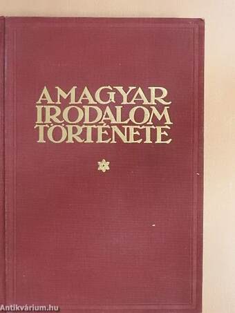 A magyar irodalom története 1900-ig