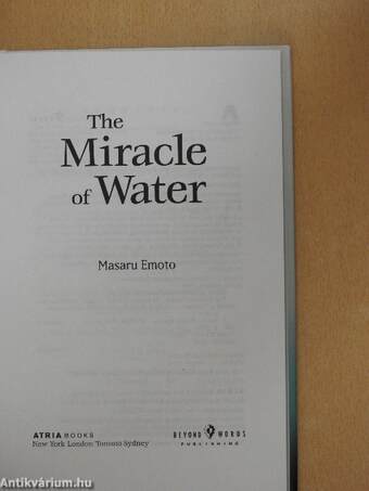 The Miracle of Water