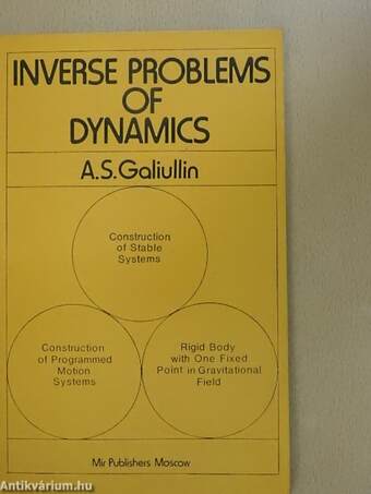 Inverse Problems of Dynamics