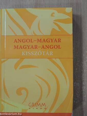 Angol-magyar/magyar-angol kisszótár