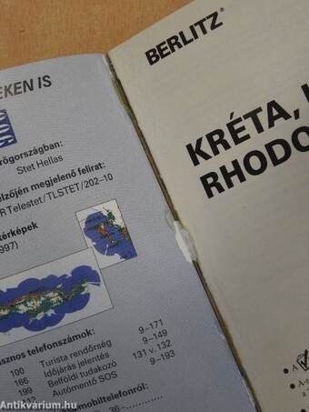 Kréta, Korfu, Rhodosz