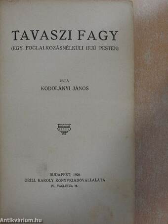 Tavaszi fagy