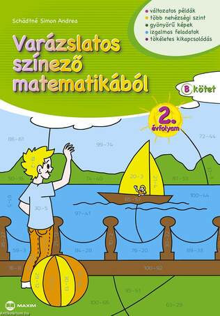 Varázslatos színező matematikából 2. évfolyam - "B" kötet