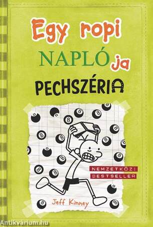 Egy ropi naplója 8. Pechszéria - kemény borítós