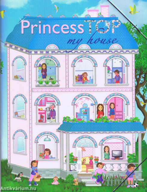 PRINCESS TOP - My House (blue)