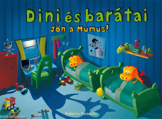 Dini és barátai 2. Jön a Mumus! - KEMÉNY BORÍTÓS