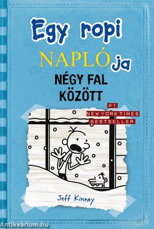 Egy ropi naplója 6. Négy fal között - kemény borítós