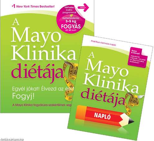 A MAYO KLINIKA DIÉTÁJA - Könyv + Napló