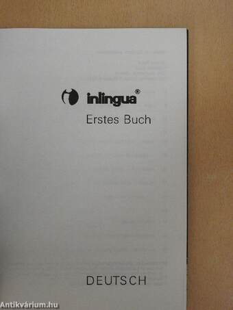 Inlingua Deutsch Erstes Buch