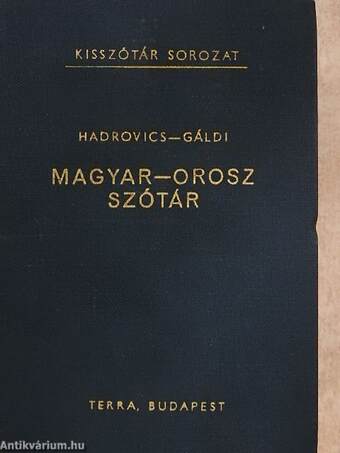 Magyar-orosz szótár