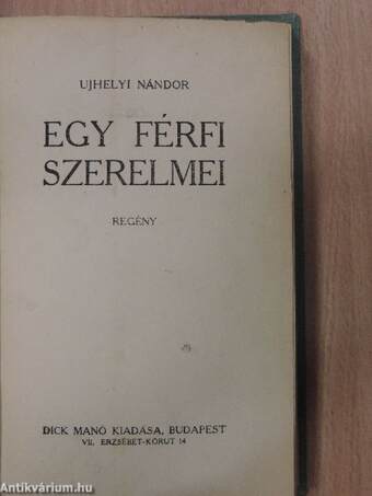 Egy férfi szerelmei