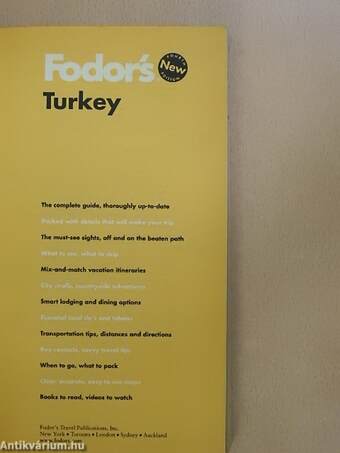 Fodor's Turkey