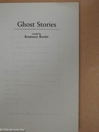 Ghost Stories