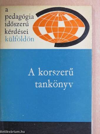 A korszerű tankönyv