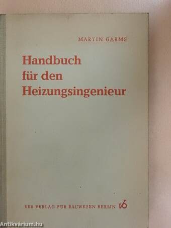 Handbuch für den Heizungsingenieur