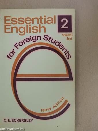 Essential English for Foreign Students Book 2.