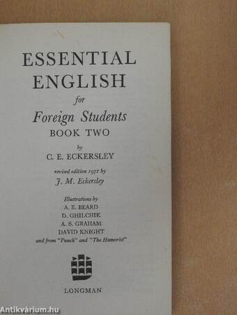 Essential English for Foreign Students Book 2.