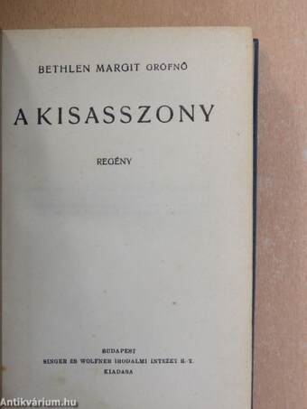 A kisasszony